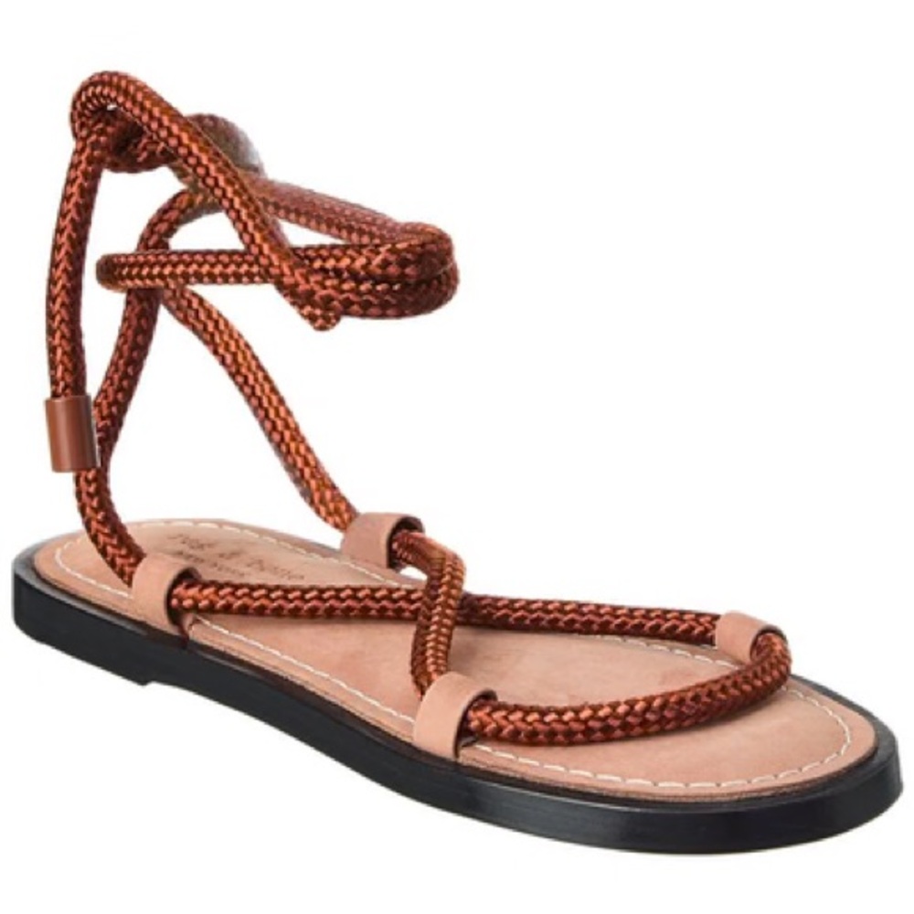Rag & Bone Euc Infinity Infinity Sandal Brown Lea… - image 2